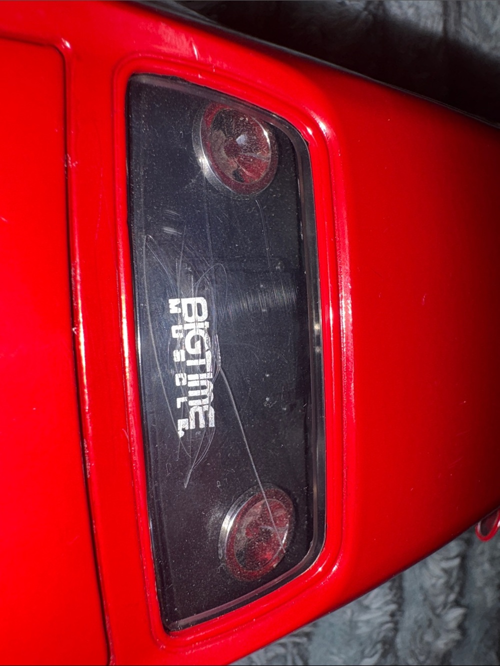 Red Jadas Toys Pontiac GTO with Opening Latches - Picture 6 of 7
